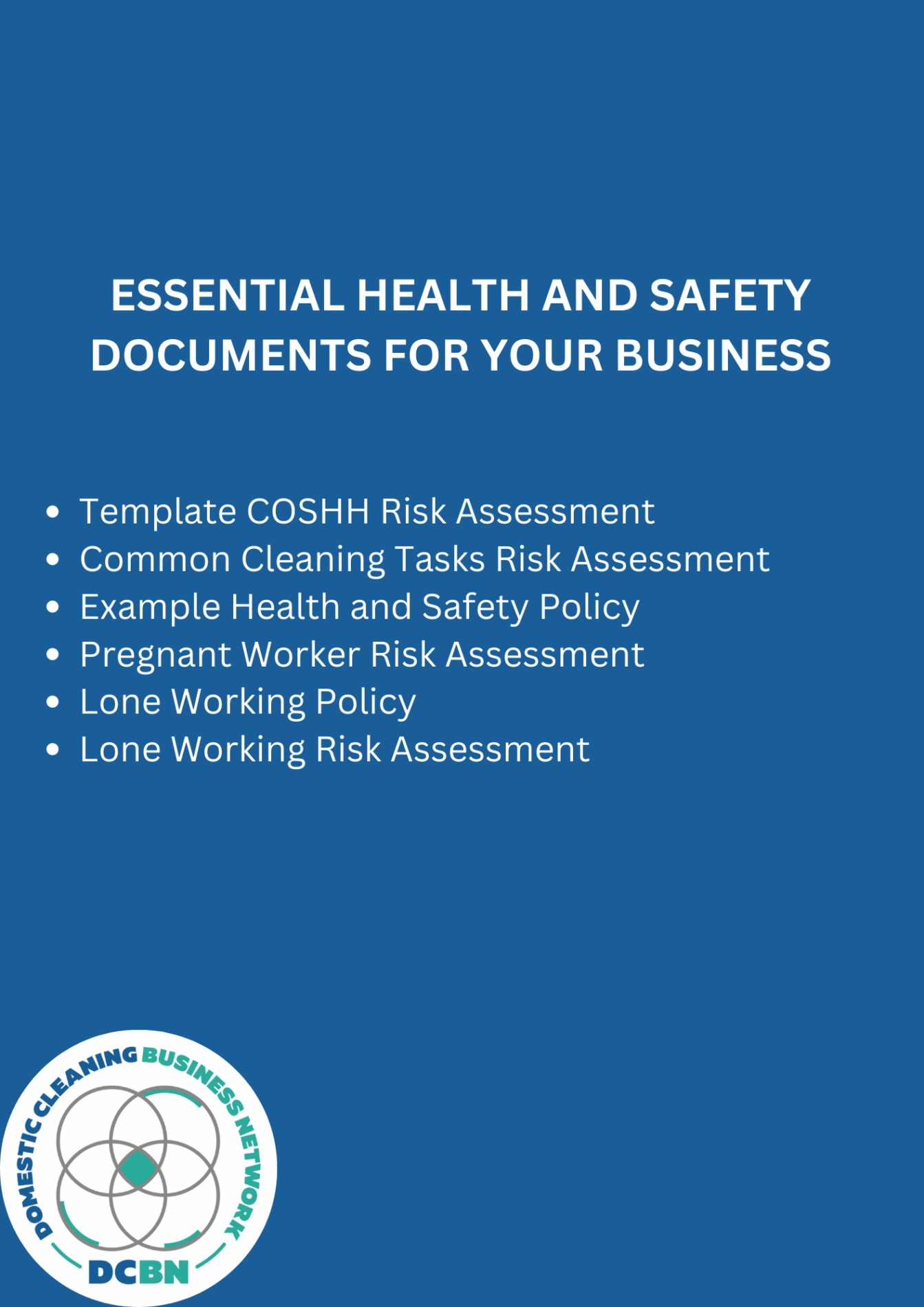 Health and Safety Document Bundle - DCBN